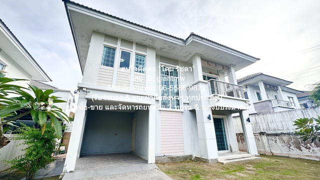 AHB-096 ขาย บ้าน ขายบ้านเดี่ยว 2 ชั้น พร้อมอยู่ ในโครงการหมู่บ้าน ย่านบางขุนเทียนชายทะเล (ใกล้สถานีตำรวจเทียนทะเล) 50.30 ตร.ว. 3 น 2 น้ำ 2 จอดรถ ราคา 2.79 ล้านบาท ใกล้กับ สถานีตำรว