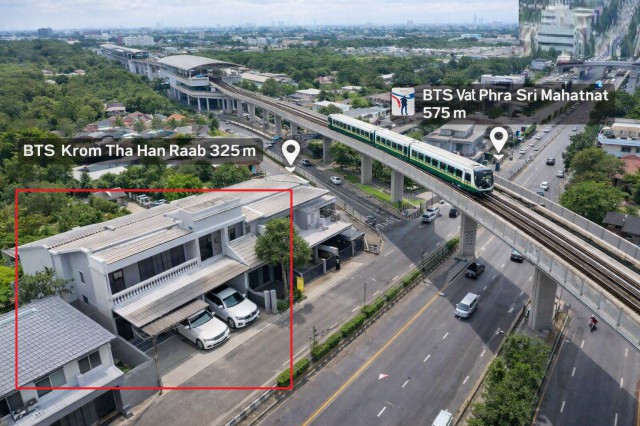 260912gssnaugk ให้เช่า บ้าน ใกล้ BTS กรมทหารราบที่ 11 เพียง 325 ม. พหลโยธิน 51-59 ทาวน์โฮม2ช้้น 3-4นอน 4 ห้องน้ำ และ BTS วัดพระศรีมหาธาตุ
