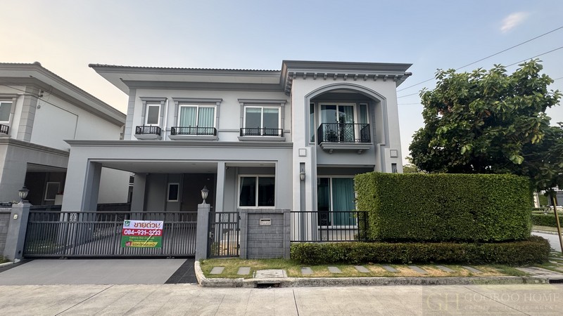 ขายบ้านเดี่ยว หลังมุม แกรนดิโอ เพชรเกษม 81 ตกแต่งหรู Luxury พร้อมอยู่ เนื้อที่ 60.8 ตรว 4นอน 4น้ำ สภาพสวยพร้อมเข้าอยู่ได้ทันที