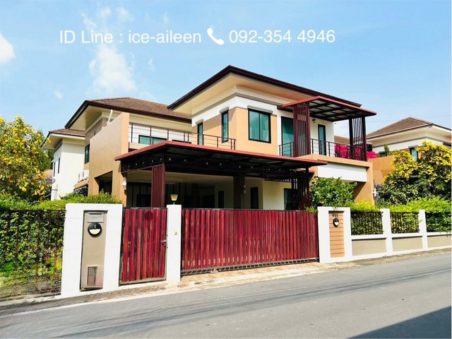 บ้านเดี่ยว 2 ชั้น Private Zone แปลงมุม ทำเลดีที่สุดในโครงการ โครงการ ม.ซื่อตรงเซรีน พัทยา-สัตหีบ