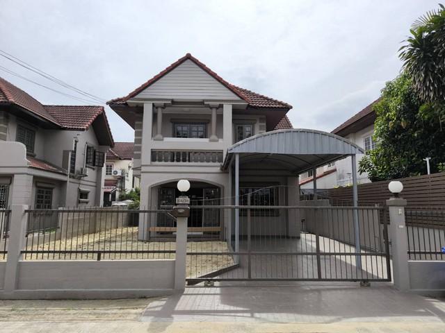 ให้เช่าบ้านเดี่ยว 2 ชั้น 60 ตร.ว. หมู่บ้านมณียา รัตนาธิเบศว์ ใกล้รถไฟฟ้าสายสีม่วง