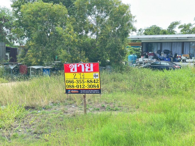 ขายที่ดิน 2 ไร่  ถนนเจตน์วิจิตร บ้านระกาศ  บางบ่อ สมุทรปราการ
