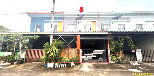 ขายทาวน์เฮ้าส์ปทุมธานี โครงการ บ้านพฤกษา 64/2  อำเภอคลองหลวง