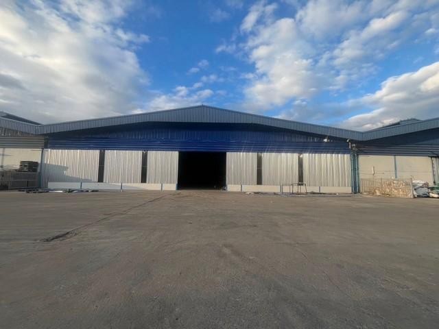 รหัสC7088 ให้เช่าโรงงานพื้นที่ 3,500 ตารางเมตร พร้อมลานจอดรถ ผังสีเหลือง ขอใบ รง.4 ได้ ทำเลมาบไผ่ บ้านบึง ชลบุรี