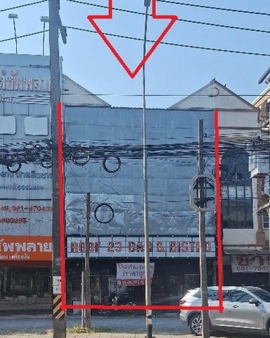 ขายอาคารพาณิชย์  ถ.สายเลี่ยงเมืองสุราษฎร์ธานี ต.มะขามเตี้ย อ.เมือง จ.สุราษฎร์ธานี