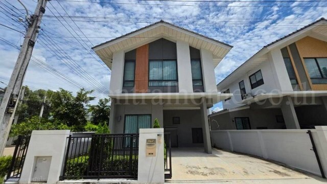 บ้านแฝด หมู่บ้าน เพอร์เฟค พาร์ค ราชพฤกษ์-346 หลังมุม บ้านสวย ทำเลดี พร้อมเข้าอยู่ได้ทันที