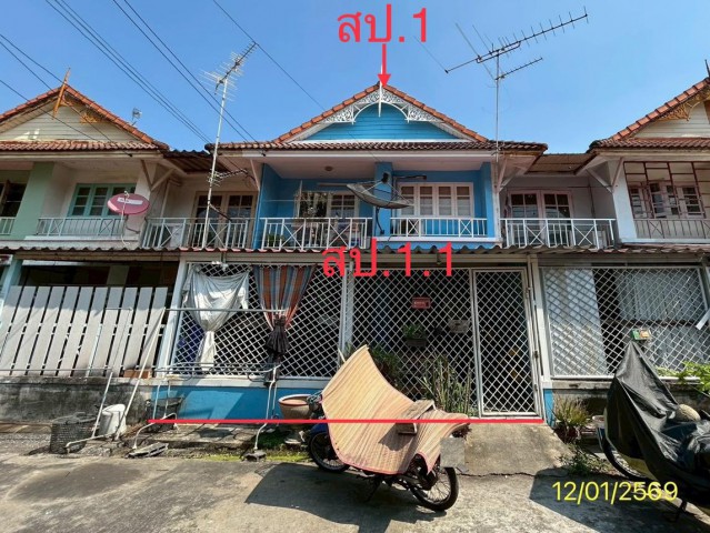 ขายทาวน์เฮ้าส์ปทุมธานี โครงการ บ้านพฤกษา 9  อำเภอคลองหลวง