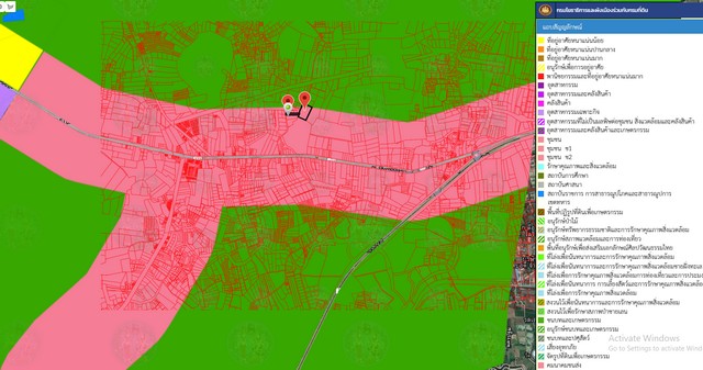L020164 ขายที่ดินสวยเหมาะทำโครงการพื้นที่สีชมพูชุมชน ทำเลใกล้แยกกระจับ 10ไร่ ใกล้Big C บ้านโป่ง 