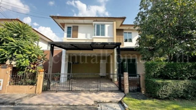 บ้านเดี่ยว ฮาบิเทีย ราชพฤกษ์ หลังริม ต่อเติมแล้ว ราคาถูกที่สุดในโครงการ