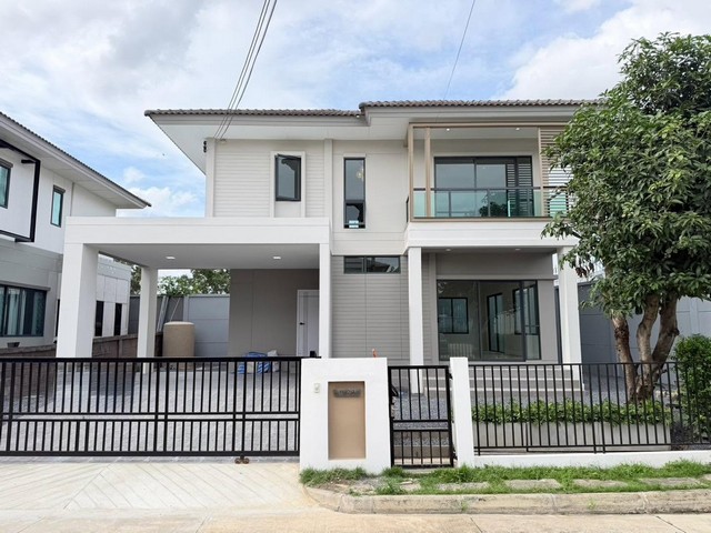 ขายบ้านเดี่ยว 2 ชั้นหลังมุม 57.9 ตรว. หมู่บ้าน สราญสิริ ติวานนท์-แจ้งวัฒนะ1 หันหน้าทิศใต้ ใกล้เซ็นทรัลแจ้งวัฒนะ ใกล้ทางด่่วน