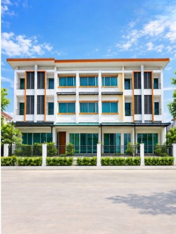 Lotusลาดกระบัง 840ม. แยกประชาพัฒนา 700ม. ลาดกระบัง เช่าทาวน์โฮม 3 ชั้นให้เช่าฟังก์ชั่น 3 นอน 3 น้ำ สนามบินสุวรรณภูมิ