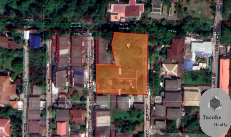 P53LA2003045 ขายที่ดิน  ตลาดขวัญ นนทบุรี 1-1-99.0 ไร่ 55 ล้านบาท 