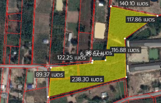 พื้นที่ดิน ที่ดิน ต.รางบัว อ.จอมบึง จ.ราชบุรี 15 RAI 2 Ngan 43 ตร.วา  ใกล้ ห่างทางหลวงหมายเลข 3208 และสำนักสงฆ์คอเขาศิลาธรรม ประมาณ 1.8 กม. เดินทางง่าย ราชบุรี   