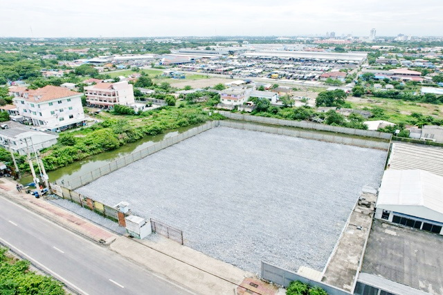 ราคาดีที่สุดในย่านนี้ ที่ดินถมแล้วให้เช่า ขนาดที่ดิน 7ไร่ 2800ตร.ว. 11200 ตร.ม. ลำลูกกา คลอง4 ปทุมธานี 