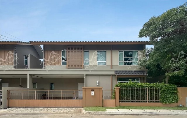บ้านแฝด 2 ชั้น อณาสิริ กรุงเทพ – ปทุมธานี 2 แปลงมุม สภาพดีพร้อมอยู่