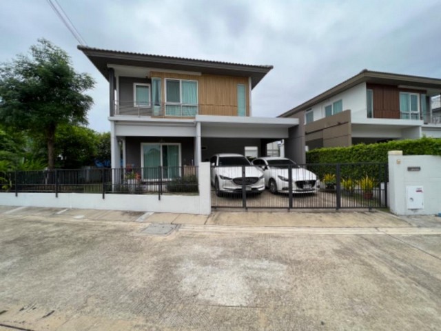 ขายบ้านเดี่ยว 2 ชั้น  โครงการพฤกษ์ลดา ประชาอุทิศ 90 บ้านพื้นที่กว้าง เงียบสงบเป็นส่วนตัว
