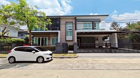ให้เช่าด่วน บ้านเดี่ยว หมู่บ้าน ลัดดารมย์ บางนา กม.7 ใกล้Megaบางนา โทร 095-164-2956 pui