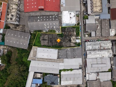 ขายที่ดินพร้อมฐานโครงสร้างเดิม 386.9 ตรว.  ในซอยรัชดา25 ใกล้แยกรัชดา-ตลาดพลู ปากซอยเป็นทางขึ้น BTS ท่าพระ เหมาะปลูกสร้างทำธุรกิจหอพัก