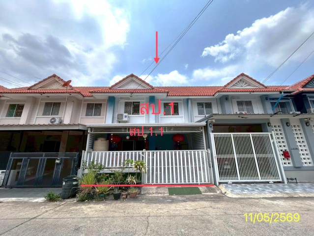 ขายทาวน์เฮ้าส์ปทุมธานี โครงการ บ้านพฤกษา ดี  อำเภอคลองหลวง
