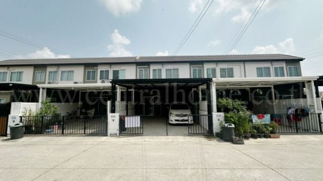ทาวน์โฮม บ้านพฤกษา รังสิต - คลอง 7 บ้านสภาพใหม่ ต่อเติมแล้ว