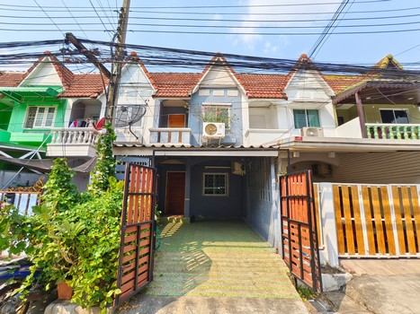 ขาย ทาวน์โฮม ซอยสุขุมวิท101/1 (ซอยวชิรธรรมสาธิต57) 10 นาทีถึง BTS ปุณณวิถี ไม่ต้องเสียค่าส่วนกลาง 16 ตร.ว. ทิศใต้ 2ห้องนอน 2ห้องน้ำ