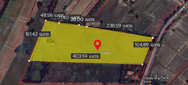 รหัส:  DSL-287 ต้องการขาย ที่ดิน ที่ดินเปล่า (ทุ่งนาข้าว) ต.ดอนแตง อ.ขาณุวรลักษบุรี จ.กำแพงเพชร 48 ตารางวา 0 ngan 32 RAI  6000000 บาท ดีดี