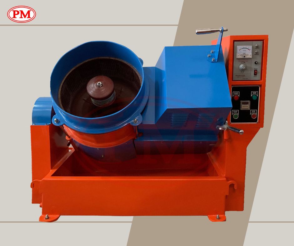  เครื่องขัดผิวโลหะแบบจานหมุน (CENTRIFUGE FINISHING MACHINE)