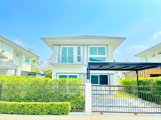 ใกล้ตลาดคลอง6 800 ม. บ้านเดี่ยว 2ชั้น 4นอน 3น้ำ ตลาดเอซี สายไหม Big C ลำลูกกา 58ตร.ว. 230 ตร.ม. ตลาดใหญ่ลำลูกกา 1.0 กม. รร.นานาชาติเคไอเอส 