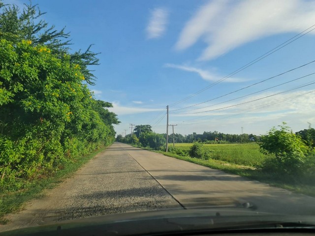 เข้าพรรษาหาทรัพย์ดีประดับบารมี  ที่ดิน  ติดถนนคอนกรีต มหาราช อยุธยา