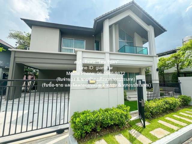 DSL-1123.1 ให้เช่า บ้าน บ้านเดี่ยวหรู 2 ชั้น บางกอก บูเลอวาร์ด ซิกเนเจอร์ ลาดพร้าว-เสรีไทย (Bangkok Boulevard Signature Ladprao–Serithai) 98 ตร.ว. 3 น 4 น้ำ 4 จอดรถ ใกล้กับ สถาบันบ
