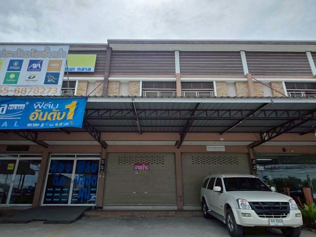 ขายบ้านตึก อาคารพาณิชย์ 2 ชั้น 1  คูหา มะขามคู่ นิคมพัฒนา ระยอง