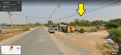 ขายที่ดินติดถนนลาดยาง คลอง10 ธัญบุรี-ลำลูกกา สวยมาก ขนาด 2 ไร่กว่า ถมแล้ว ด้านหลังติดคลอง 