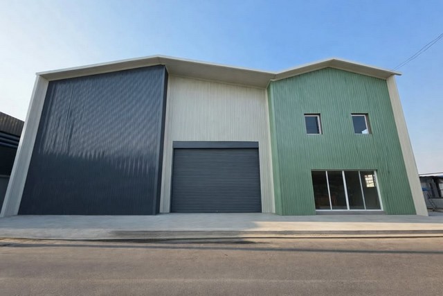 ให้เช่าโกดัง พร้อมสำนักงาน ที่ดิน 112 ตรว. 280 ตารางเมตร ซ.โพธิ์แก้ว 4 เข้าออก 3 ทาง ลาดพร้าว 101  นวมินทร์  เลียบด่วน