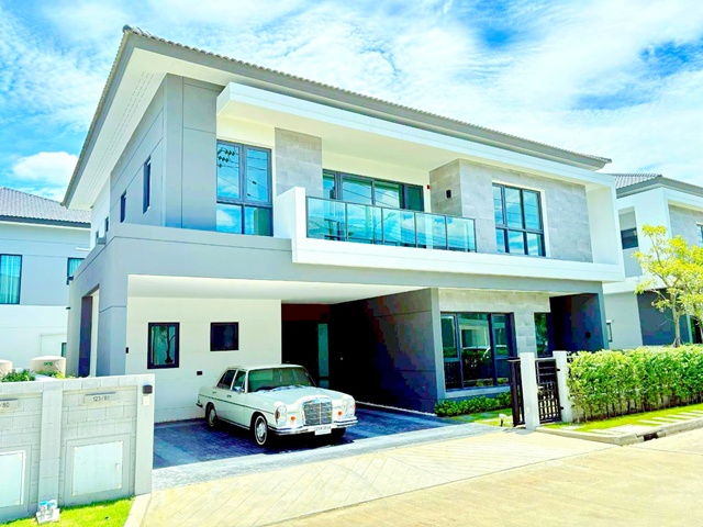 ซิตี้ บางนา บ้านเดี่ยวหรูให้เช่า 4 นอน 5 น้ำ บางนา-ตราด เมกะบางนา 500 ม. MRTลาซาล  70 ตร.ว. 315 ตร.ม. ใกล้รร.นานาชาติคอนคอร์เดียน 800 ม.