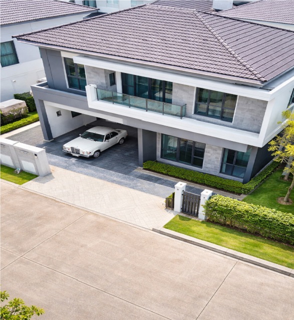 เมกะบางนา 500 ม. MRTลาซาล บ้านเดี่ยวหรูให้เช่า 4 นอน 5 น้ำ บางนา-ตราด  70 ตร.ว. 315 ตร.ม. ใกล้รร.นานาชาติคอนคอร์เดียน 800 ม.