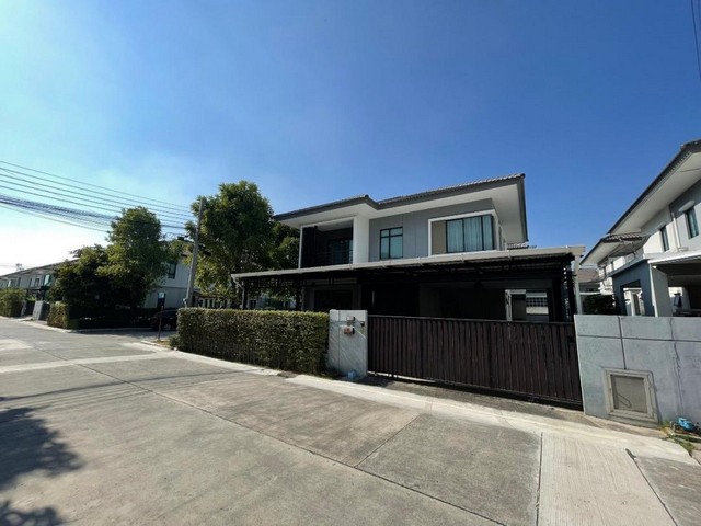 P2111 ให้เช่า บ้านเดี่ยว หลังมุม พฤกษาดีไลท์ บางนา-ศรีนครินทร์ Pruksa Delight Bangna อยู่หลังห้างเมกะบางนาเพียง 10 นาที