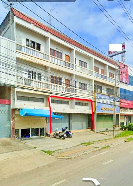 ใกล้ไทวัสดุ ราชบุรี 300 ม.ให้เช่าชั้นล่าง 2 ชั้น ตลาดเบิร์ดคลองถม 250 ม.โลตัส ราชบุรี 2 กม.อาคารพาณิชย์ 2 คูหา 