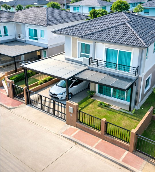 บ้านเดี่ยวหัวมุม 3 นอน ย่านพหลโยธิน-สายไหม ตลาดวงศกร 850 ม. 2 น้ำ 36ตร.ว 128 ตร.ม
