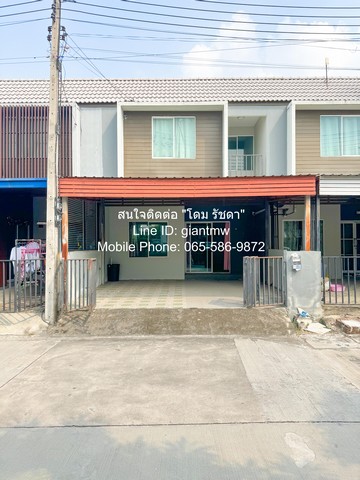 Townhouse ทาวน์เฮ้าส์ ม.เดอะ คัลเลอร์ส รังสิต-คลอง 4 ราคาไม่แรง ปทุมธานี   