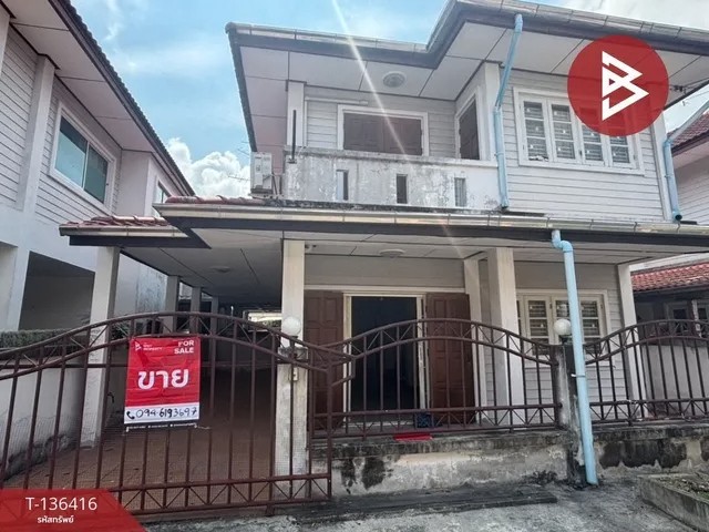 ขายบ้านเดี่ยว 2 ชั้น หมู่บ้านเพ็ญพร พุทธบูชา 44 บ้านพร้อมอยู่ ทำเลดี ใกล้ ม.บางมด และทางด่วน