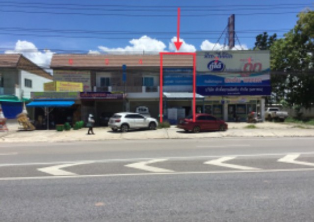 ขายอาคารพาณิชย์ 2 ชั้น ถนนมะลิวัลย์ ต.หนองเรือ อ.หนองเรือ จ.ขอนแก่น