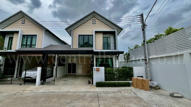 ลดด่วน บ้านแฝด กรูฟ วิลล์ อยุธยา 4 - โรจนะ หลังริม ทำเลดี