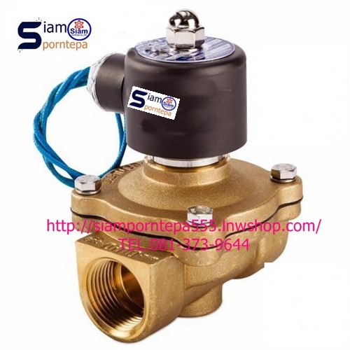 UW-40-24DC Solenoid valve ทองเหลือง Size 1-1/2" pressure 0-8 bar 120 psi