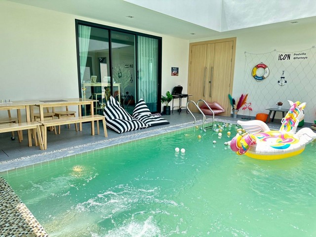 ให้เช่าบ้าน รายวัน  Icon Pool Villa Pattaya    พัทยา   เช่ารายวัน  ราคา 12,900