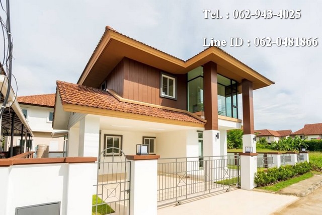 T00802 ขายบ้านเดี่ยว 2 ชั้น ในโครงการ Chiangmai Perfect Home สันกำแพงสายใหม่ เชียงใหม่