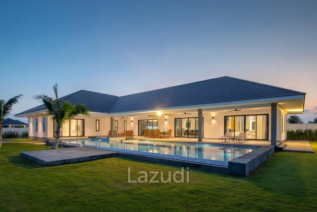 Stunning 4 Bed 4 Bath Pool Villa for Sale in Hua Hin - Parkland Villa Hin Lek Fai  Spacious Living  Private Pool