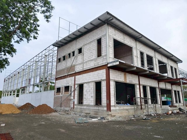 ขายโรงงานสร้างใหม่ใกล้นิคมเกตเวย์ฉะเชิงเทรา ผังม่วงลาย เนื้อที่ 4  ไร่  โรงงานพื้นที่ใช้สอย  2600 ตรม.ใกล้นิคมเกตเวย์ซิตี้ฉะเชิงเทรา