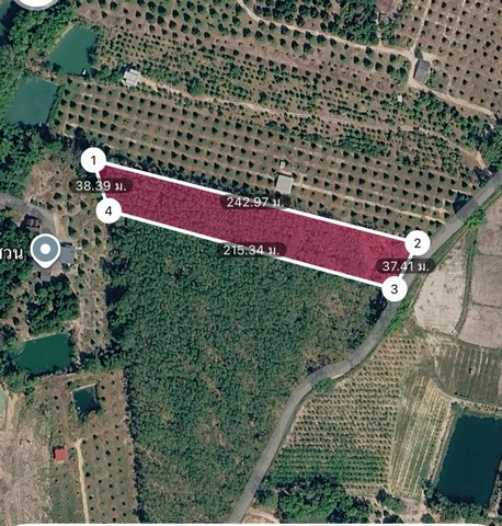 ขายที่ดินเมืองระยอง ขายที่ดินระยอง 5 ไร่พร้อมสวนยาง ที่สวย ทางเข้า 2 ทาง น้ำ ไฟ เข้าถึง โฉนดไม่มีติดจำนอง