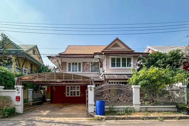 ให้เช่า 25,000 บาท/เดือน บ้านเดี่ยว 2 ชั้น หมู่บ้านนราธิป ไทรม้า(เช่าแล้ว)