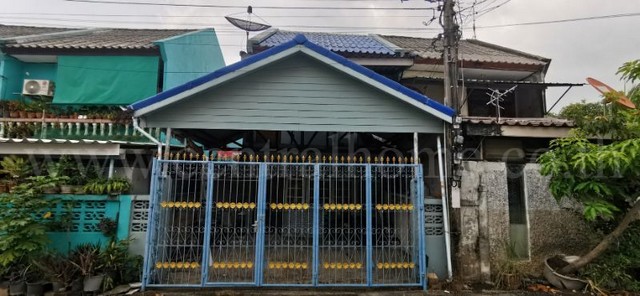 ขายด่วน บ้านแฝด ซอยวัดใหม่ผดุงเขต นนทบุรี ทำเลดี ใกล้ MRT สถานีตลาดบางใหญ่ 